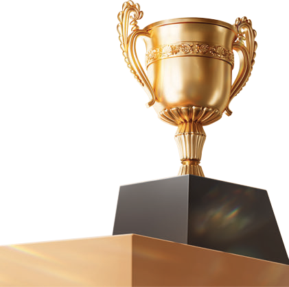 Numerous accolades trophy