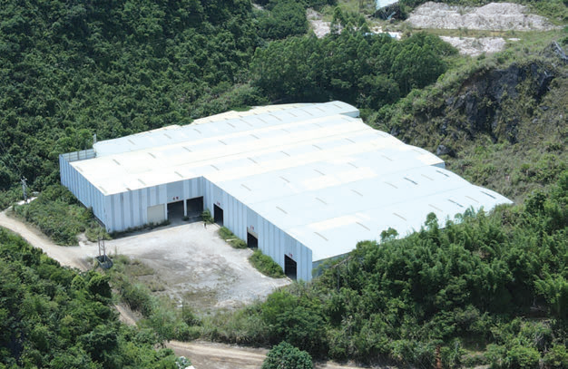Factory exterior view