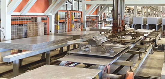 Processing line