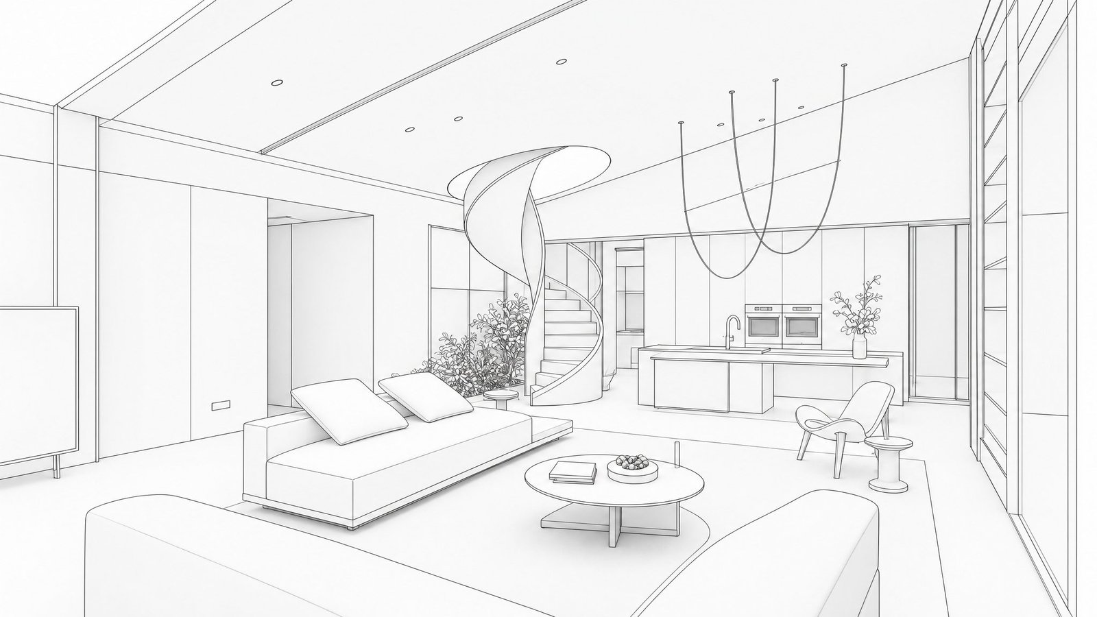 3D floor plan